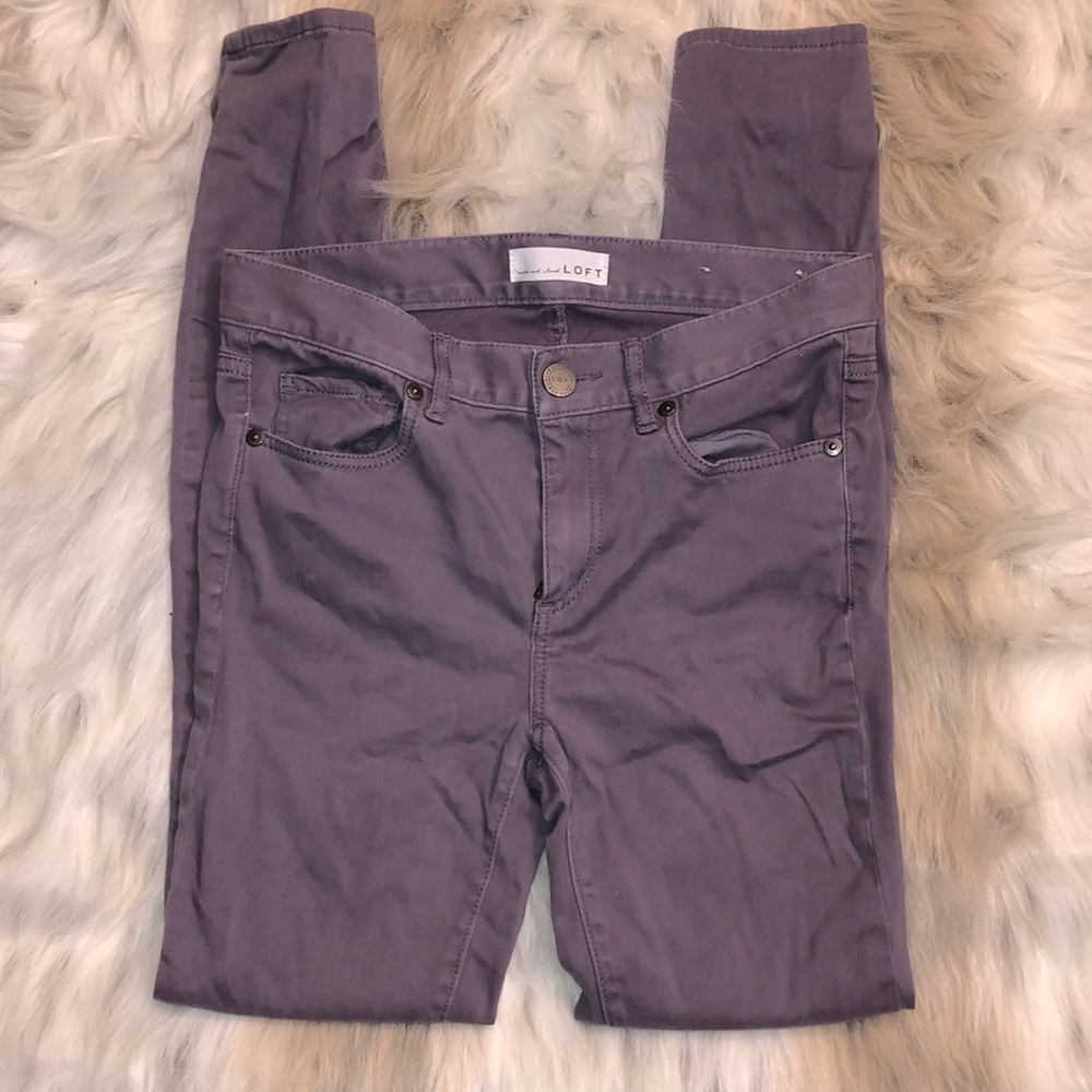 Purple loft pants